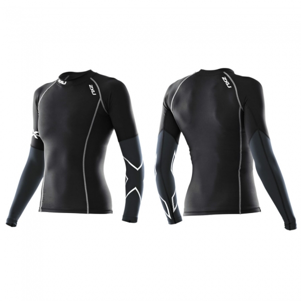 2XU Elite Longsleeve top Schwarz Damen WA1991b WA1991b